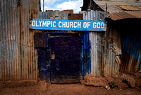 Church in Kibera, KENYA